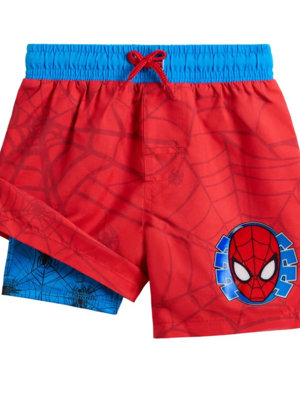 NWT. Marvel Spider-Man Character Kids' 3-piece Swim Short.